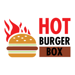 Hot Burger Box Asten logo.